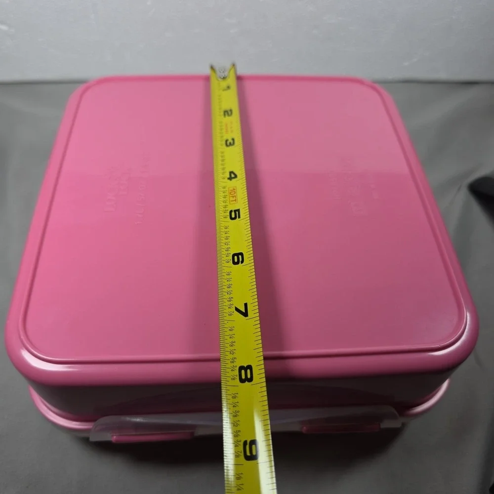 Lock & Lock Pink 1.8QT Container Food Storage